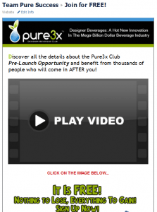 Team Pure Success Team Pure Success 223x300 Facebook Fan Tastical Page