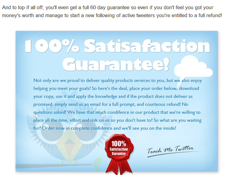 guarantee guarantee Twitter Training