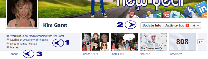How to Add Your Facebook Fan Page to Your Personal Profile Employer Link