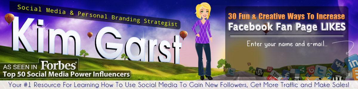 Kim Garst - Social Media Strategist, Personal Branding Specialist, Social Media Training, Social Media Coaching | KimGarst.com