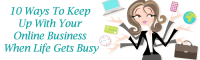 busy business woman