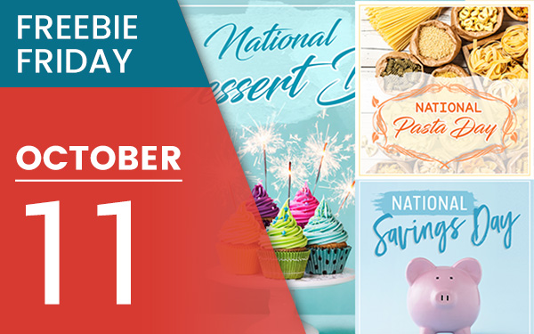 October 11 - Freebie Friday