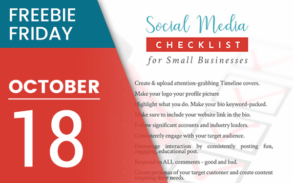 October 18 - Freebie Friday