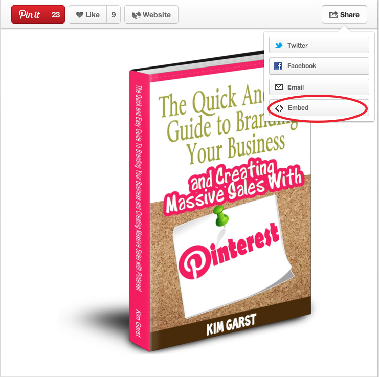 Pinterest Embed