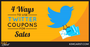 4 Ways To Use Twitter Coupons For Sales