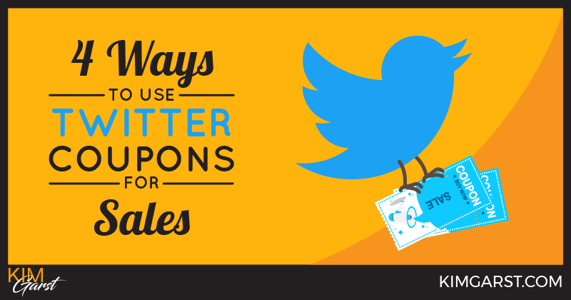 4 Ways To Use Twitter Coupons For Sales