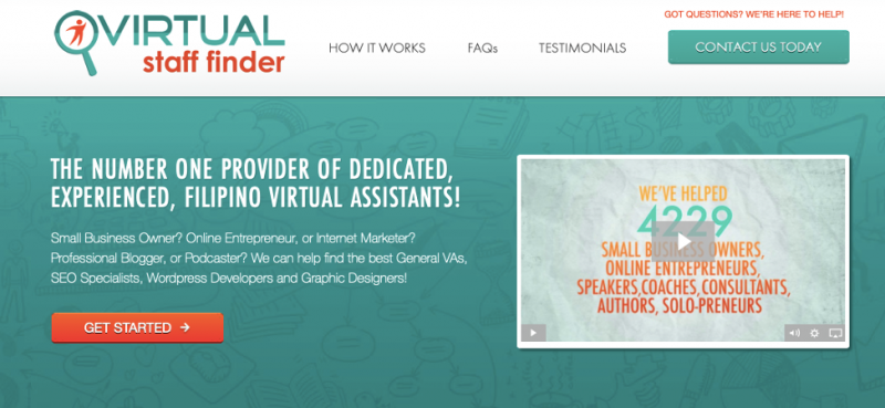 Virtual Staff Finder
