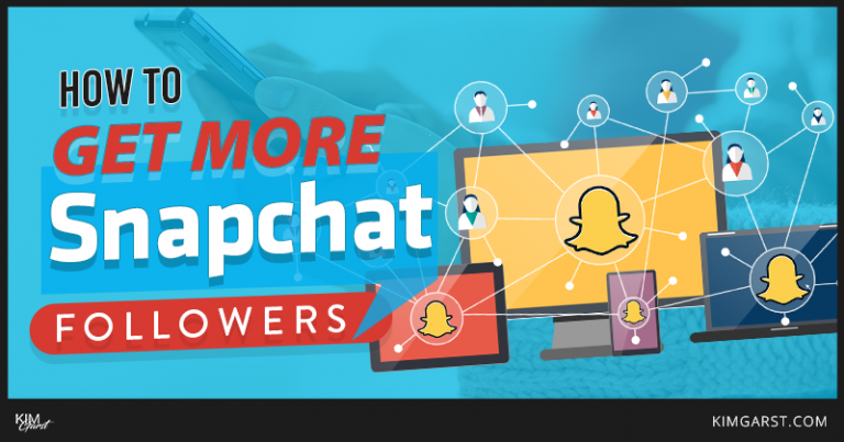 Snapchat Followers - Kim Garst | AI Marketing That Works