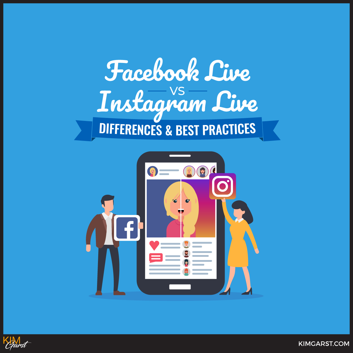 Facebook Live Vs Instagram Live Differences Best Practices Kim