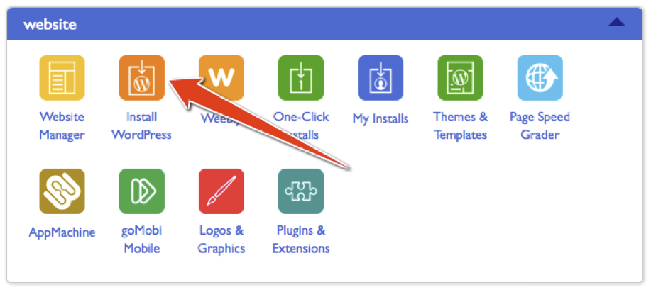 install wordpress bluehost