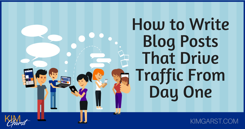 How to Write Blog Posts That Drive Traffic From Day One