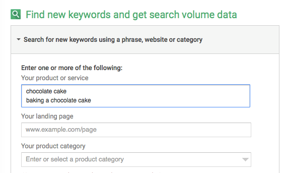 keyword search