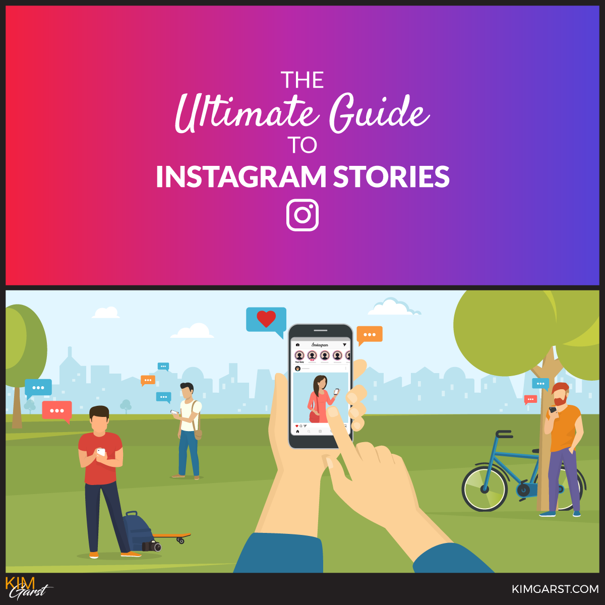 the ultimate guide to instagram stories kim garst marketing strategies that work - the u!   ltimate guide to instagram stories for business photography