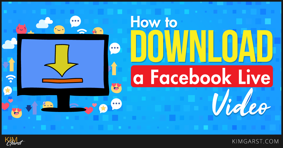 how to download my facebook live video