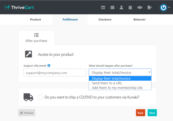 Set-your-Fulfillment-preferences-in-ThriveCart