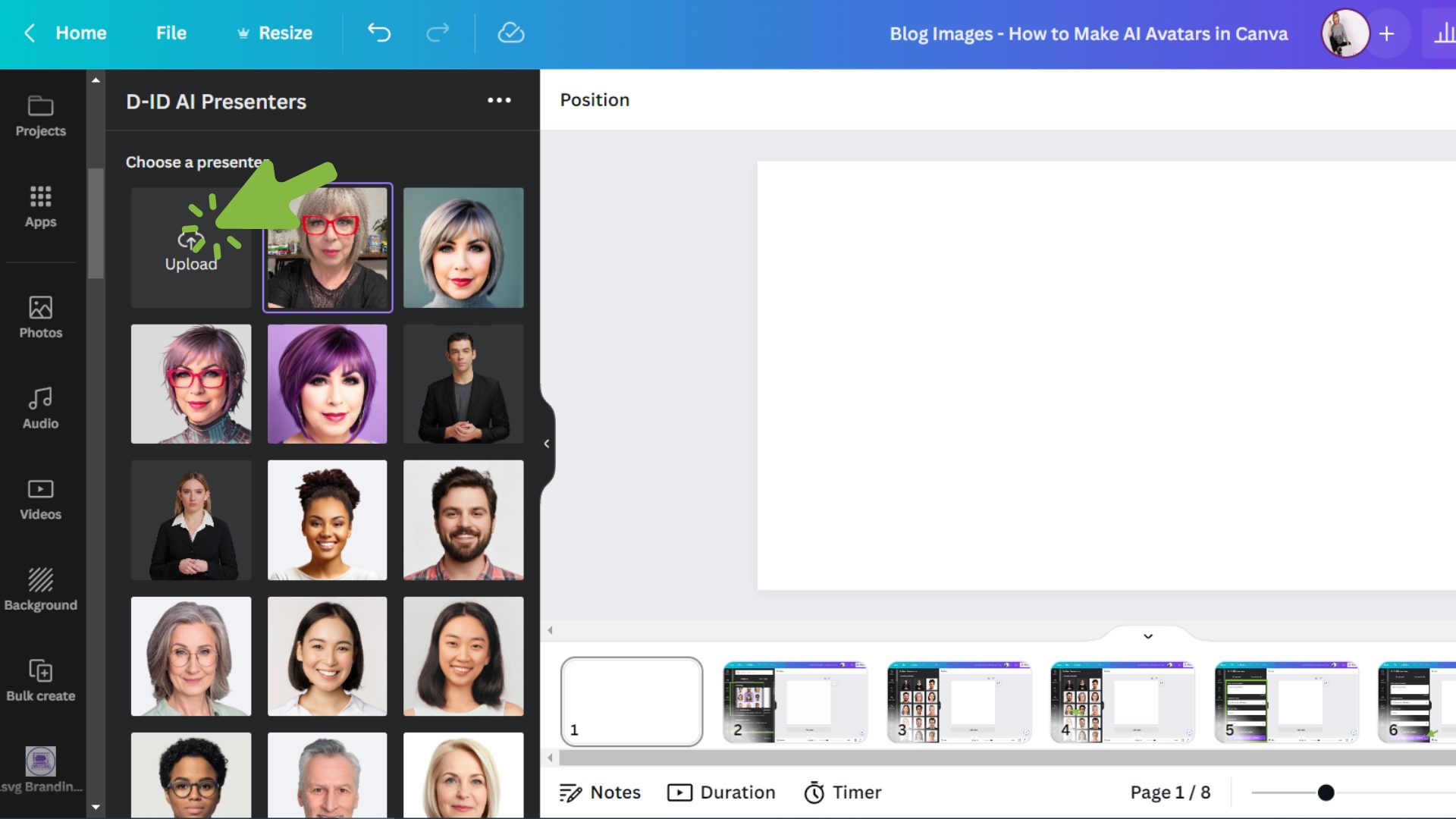 How to Make AI Video Avatars with Canva: Step-by-Step Tutorial for ...